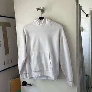 Aritzia TNA White Hoodie